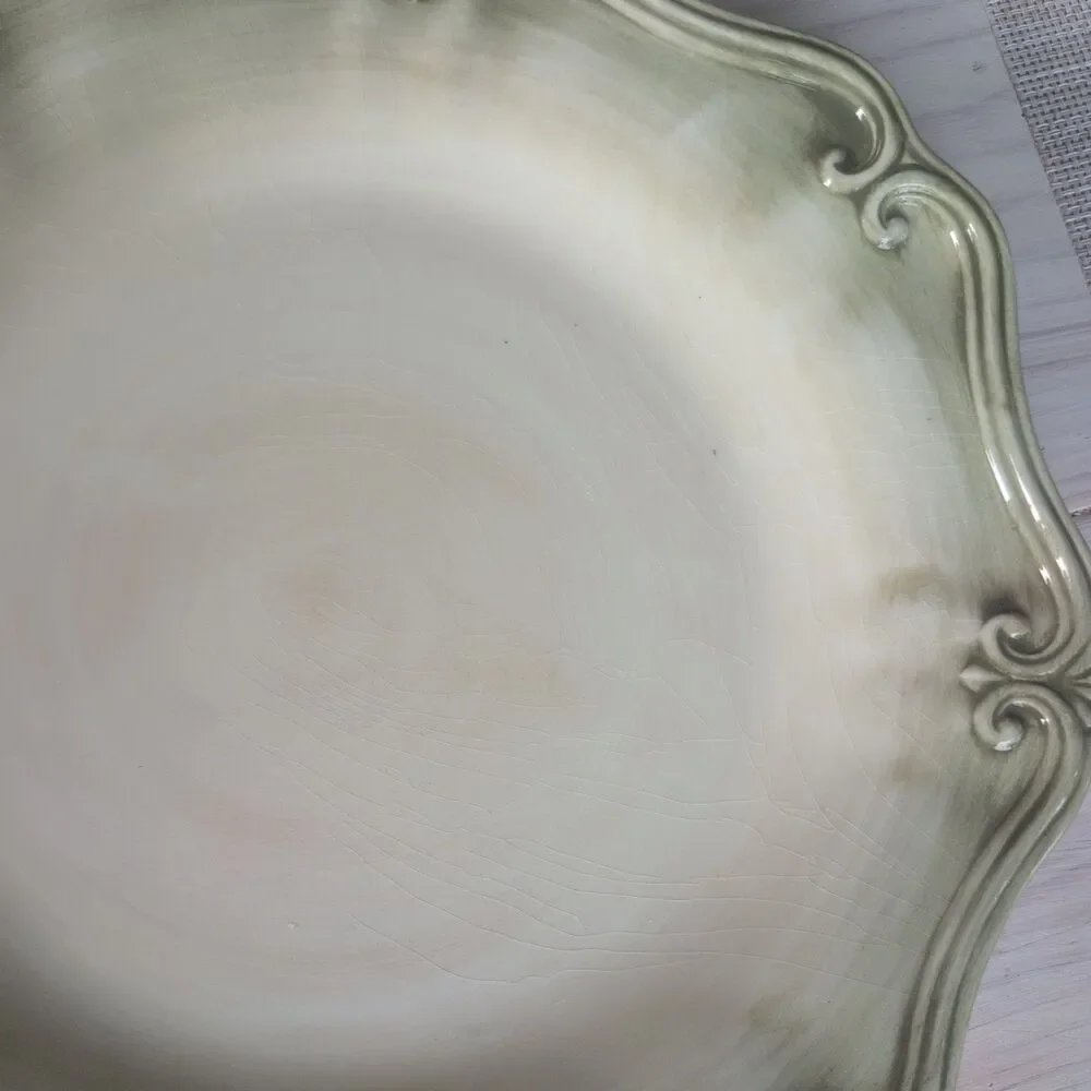 Lenox Dinner Plate Green Colore Verde VERDE 9” Italy